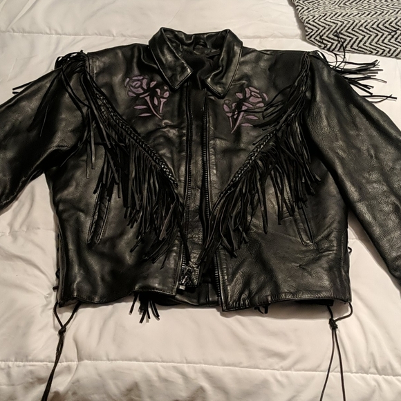 unknown Jackets & Blazers - Vintage leather jacket